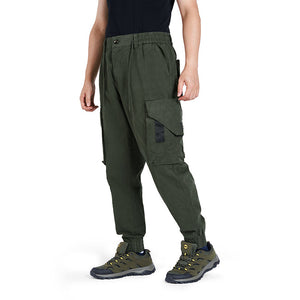CARGOHOSE MIT TASCHEN UND BAND