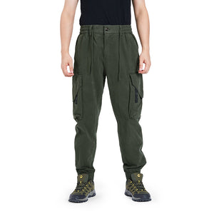 CARGOHOSE MIT TASCHEN UND BAND