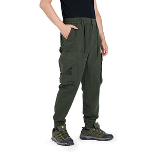 CARGOHOSE MIT TASCHEN UND BAND