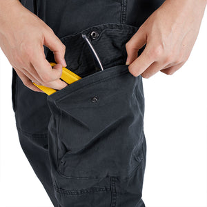 GEWASCHENE CARGOHOSE MIT TASCHEN