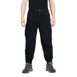 GEWASCHENE CARGOHOSE MIT TASCHEN