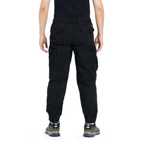 GEWASCHENE CARGOHOSE MIT TASCHEN