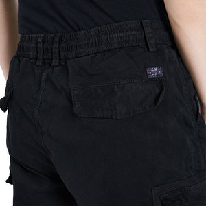 GEWASCHENE CARGOHOSE MIT TASCHEN