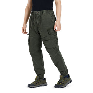 GEWASCHENE CARGOHOSE MIT TASCHEN