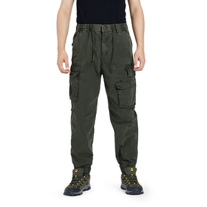 GEWASCHENE CARGOHOSE MIT TASCHEN