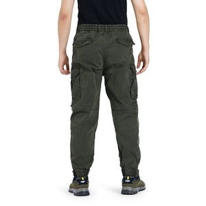GEWASCHENE CARGOHOSE MIT TASCHEN