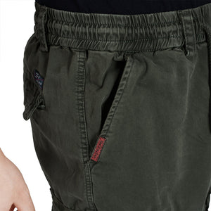GEWASCHENE CARGOHOSE MIT TASCHEN
