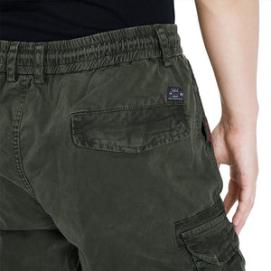 GEWASCHENE CARGOHOSE MIT TASCHEN