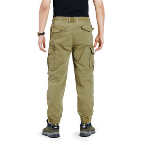GEWASCHENE CARGOHOSE MIT TASCHEN