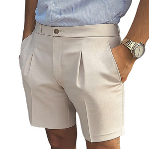 Lässige Retro-Shorts aus Leinen für Herren