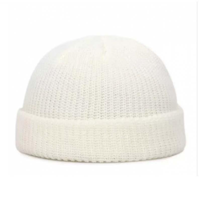 Herren Outdoor Strickmütze aus warmer Wolle für Herbst und Winter 
