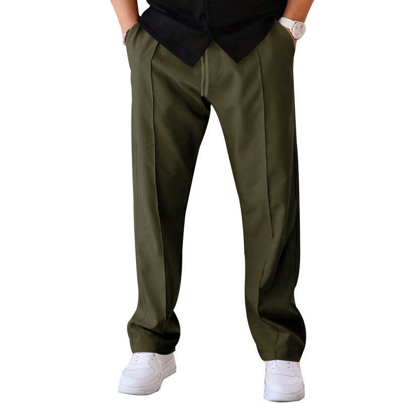 LOOSE STRAIGHT LEG SPORTS CASUAL PANTS