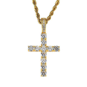 Vintage Casual Cross Necklace