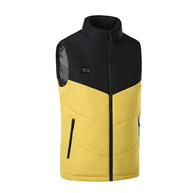 INTELLIGENT COLOR BLOCKING DUAL CONTROL ELEVEN ZONE HEATING VEST TANK