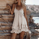 Resort Linen Casual Dress