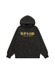 Letter Graphics Fleece Hoodie