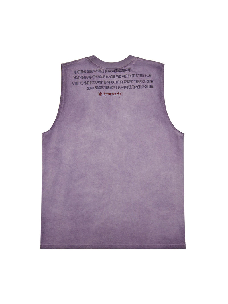 Heavy Worker Washed And Broken Retro Font VEST