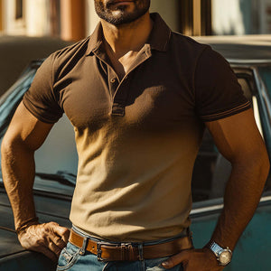 Stilvolles und bequemes Kurzarm-Poloshirt für Herren