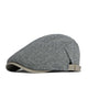 Men's Retro Casual Plaid Splicing Beret