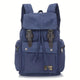 Men's Retro Outdoor Large Capacity Multi-Pocket Canvas Backpack