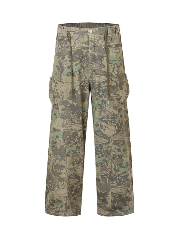 Camouflage Multi-Pocket Cargo Pants