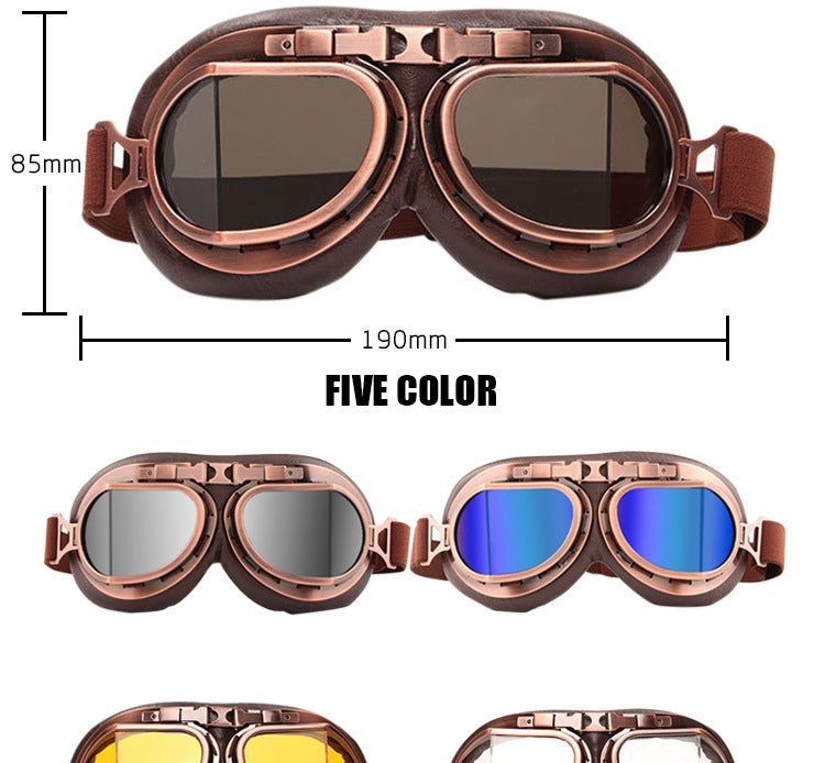 Harley Retro Dustproof Sandproof Riding Goggles Industrial Dustproof Bulletproof Tactical Glasses