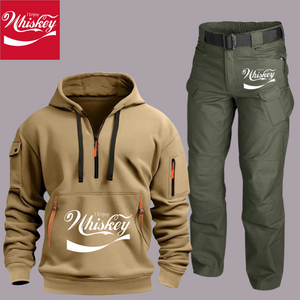 ICH GENIESSE ARMTASCHE REISSVERSCHLUSS-KAPUZENPULLOVER