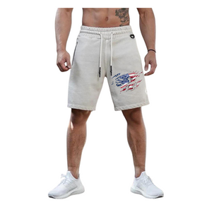 FLY USA FLAG CARGO-SHORTS MIT REISSVERSCHLUSSTASCHE UND 28 CM SCHRITTLANGENLÄNGE