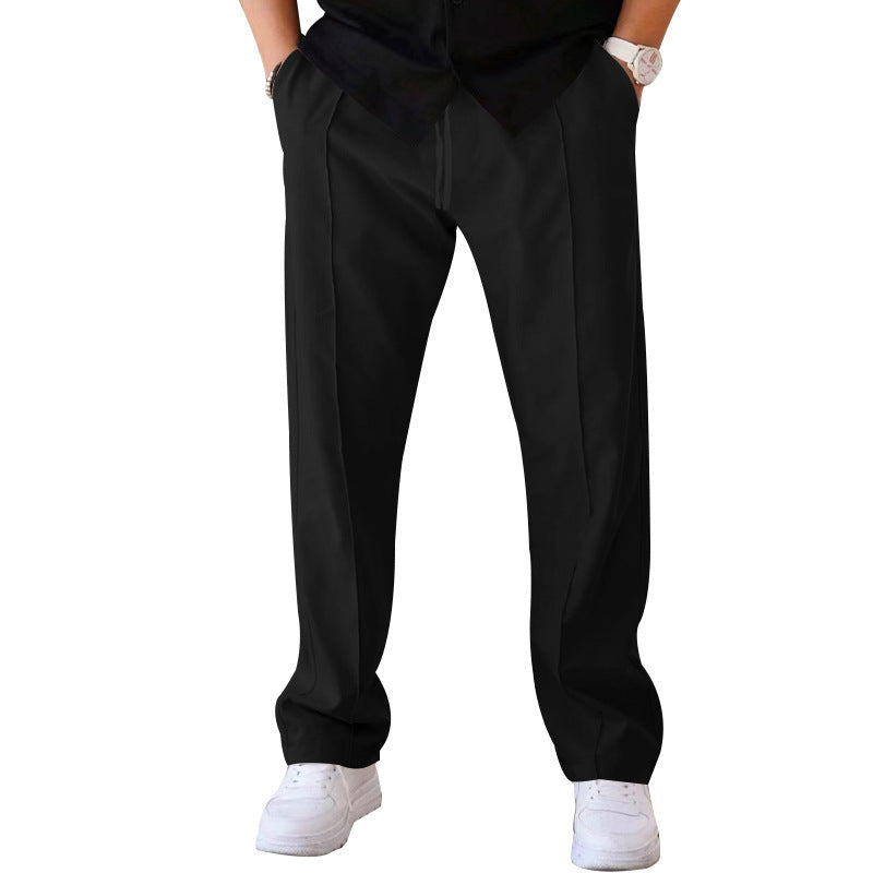 LOOSE STRAIGHT LEG SPORTS CASUAL PANTS