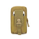 Outdoor Multi-functional Tactical Mobile Phone Sports Pocket 6 inch coin purse Wearing Belt Molle Small Bag