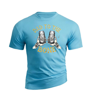 DAD TO THE BONE BAUMWOLL-GRAFIK-T-SHIRT