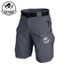 SKULL ELIT FORCES TACTICAL MULTI POCKETS 11'' INSEAM PERFORMANCE CARGO SHORTS WITH BUCKLE BELT