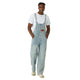 Loose Fit Stonewashed Bib Overalls - Men's