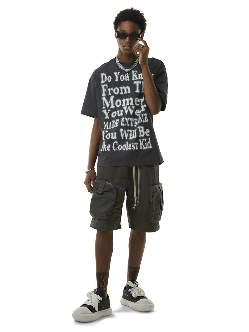 Furry Funny Slogan Street Rap T-shirt