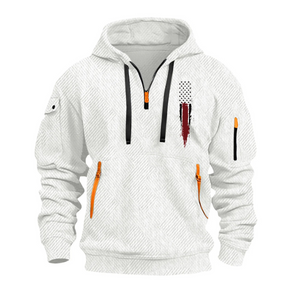 USA FLAGGE HERREN SPORT UND FREIZEIT JACQUARD HOODIES