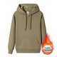 FLEECE THICKENED COTTON HOODIE WITH THICK VELVET FOR WARMTH