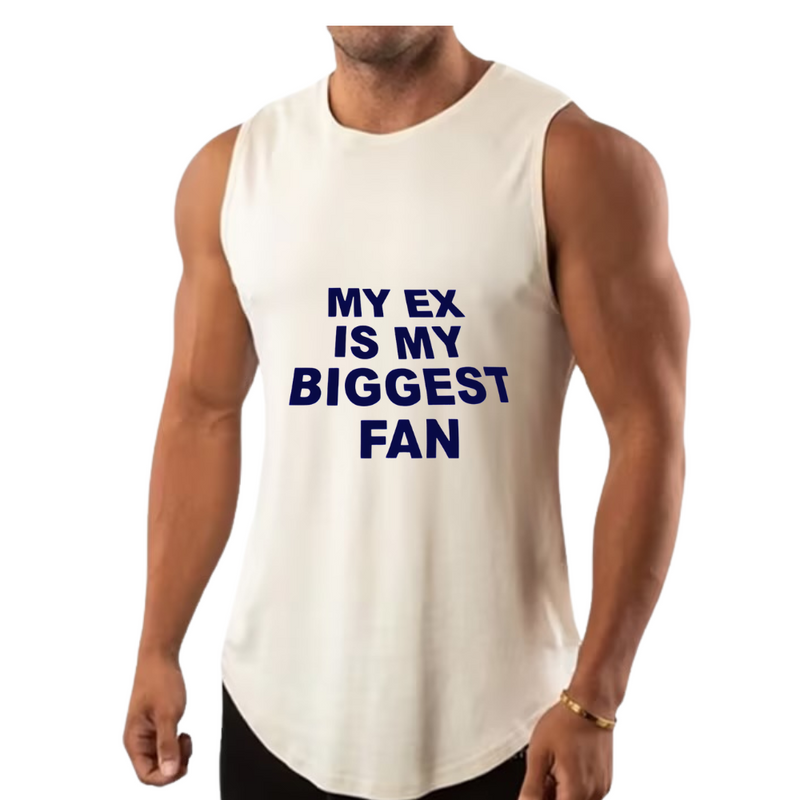 EX BIG FAN  MOISTURE WICKING ESSENTIALS TANK TOP