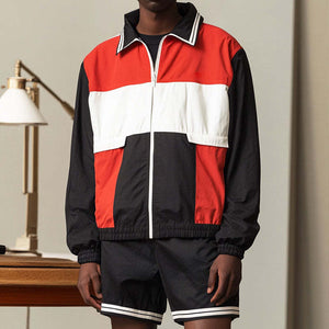 Herren Casual Sports Sonnenschutzjacke Shorts Zweiteiliges Set