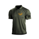 Men's Halloween Pumpkin Print polo