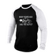 I WAS FASTEST 100% COTTON RAGLAN GRAPHIC LONG SLEEVE T-SHIRT