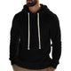 Men's Casual Outdoor Polar Fleece Long Sleeve Pullover Hoodie