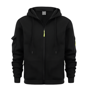 REISSVERSCHLUSS-ARMTASCHE CARDIGAN HERREN SPORT- UND FREIZEITJACKE