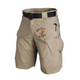 NEVER GIVE UP USA FLAG TACTICAL MULTI POCKETS 11'' INSEAM PERFORMANCE CARGO SHORTS WITH BUCKLE BELT