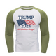 TRP 100% COTTON RAGLAN GRAPHIC LONG SLEEVE T-SHIRT