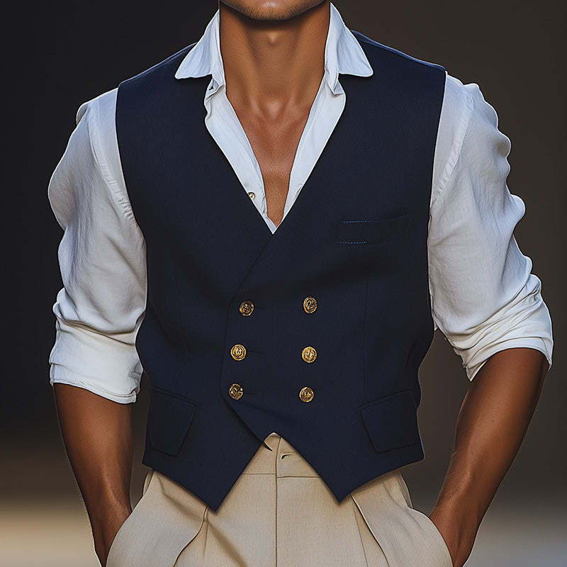 Men's Business Casual Simple Suit Vest