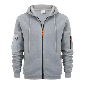 REISSVERSCHLUSS-ARMTASCHE CARDIGAN HERREN SPORT- UND FREIZEITJACKE