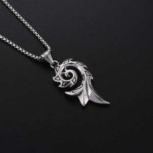 Vintage Casual Flame Necklace