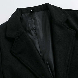 Men's British Style Slim Long Trench Coat