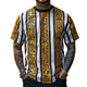 Men's Retro Casual Baroque Printed Round Neck Short Sleeve T-Shirt