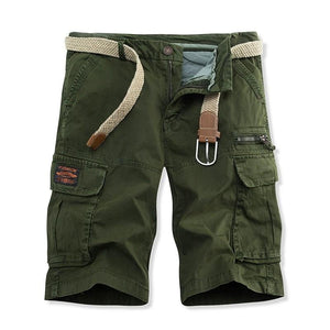Lockere, gerade Cargo-Outdoor-Shorts für Herren